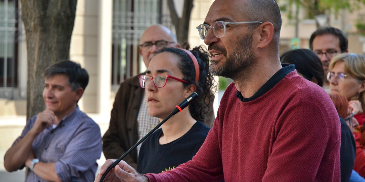 Foto portada: l'exalcalde de Sabadell Maties Serracant, a la dreta. Autor: J.d.A.