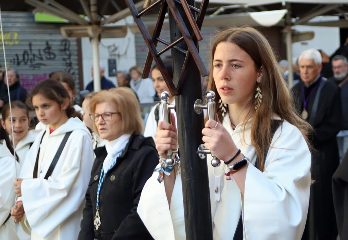 Un moment del Via Crucis 2023. Autora: Alba Garcia.