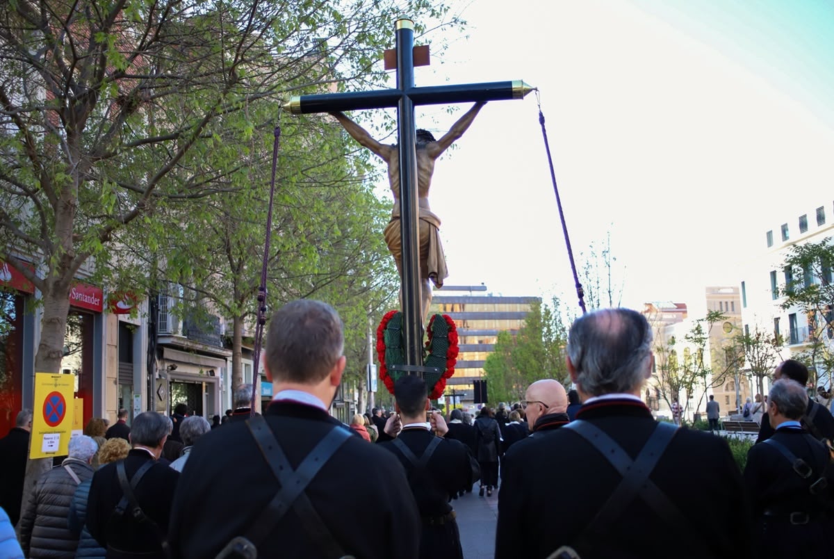 Un moment del Via Crucis 2023. Autora: Alba Garcia.