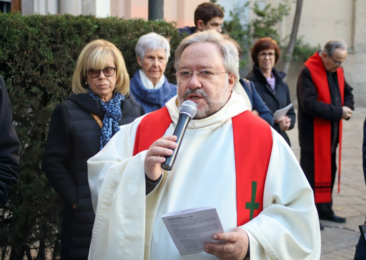 Un moment del Via Crucis 2023. Autora: Alba Garcia.