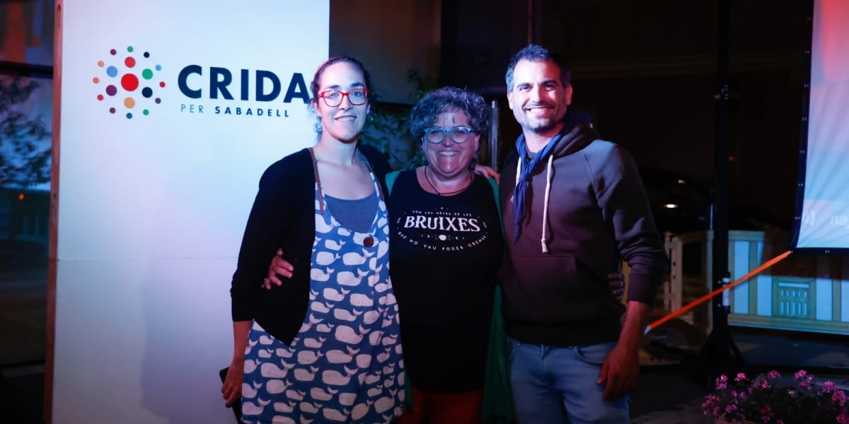 Foto portada: Anna Lara, Nani Valero i Oriol Rifer. Autor: David Jiménez.