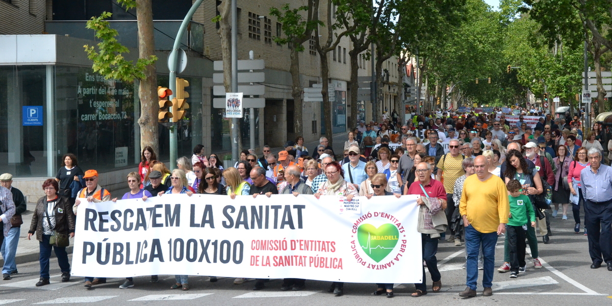 Manifestació per la sanitat pública 2. Autor: Jordi M.