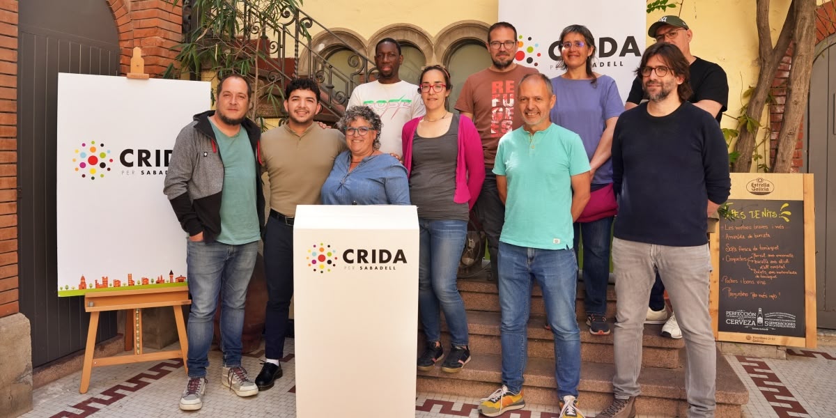 Foto portada: presentació de la Crida, aquest dimecres. Autor: cedida.