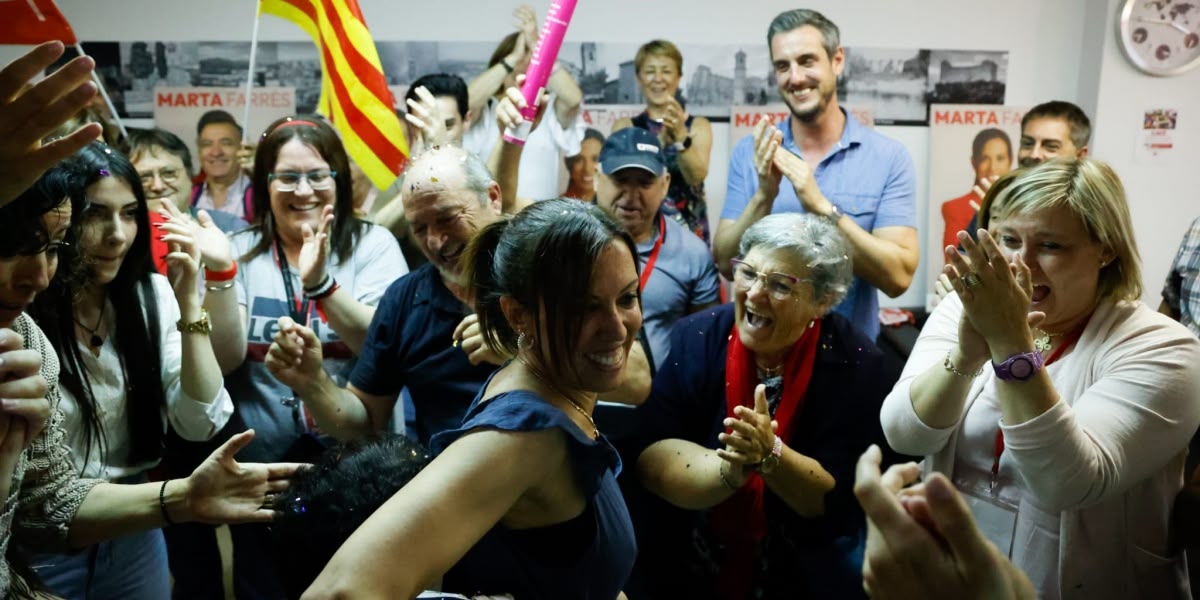 Foto portada: Farrés, el passat diumenge, a la seu del PSC. Autor: David Jiménez.