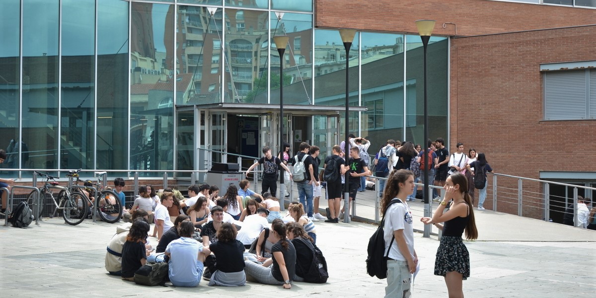 Campus de Sabadell de la UAB, el primer dia de selectivitat de 2023. Autor: Jordi M.