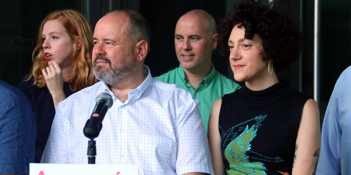 Joan Mena i Aina Vidal, aquest dijous a Fira Sabadell. Autor: ACN.