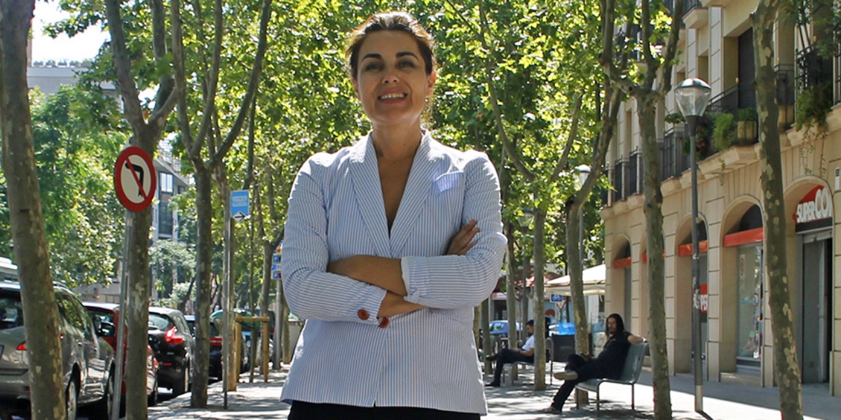 Foto portada: la presidenta de Sabadell Comerç Centre, en una imatge d'arxiu. Autora: Lucía Marín.