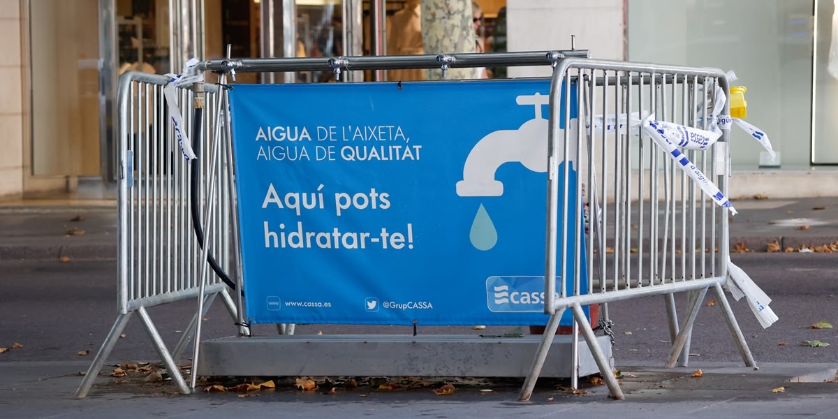 Una de les fonts addicionals d'Aigües Sabadell. Autor: David Jiménez.