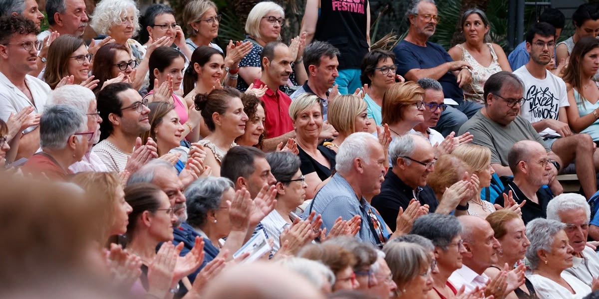 Públic al Fresc Festival, en el concert de Gema 4, clausura del Festival Internacional de Música de Sabadell 2023. Autor: David Jiménez