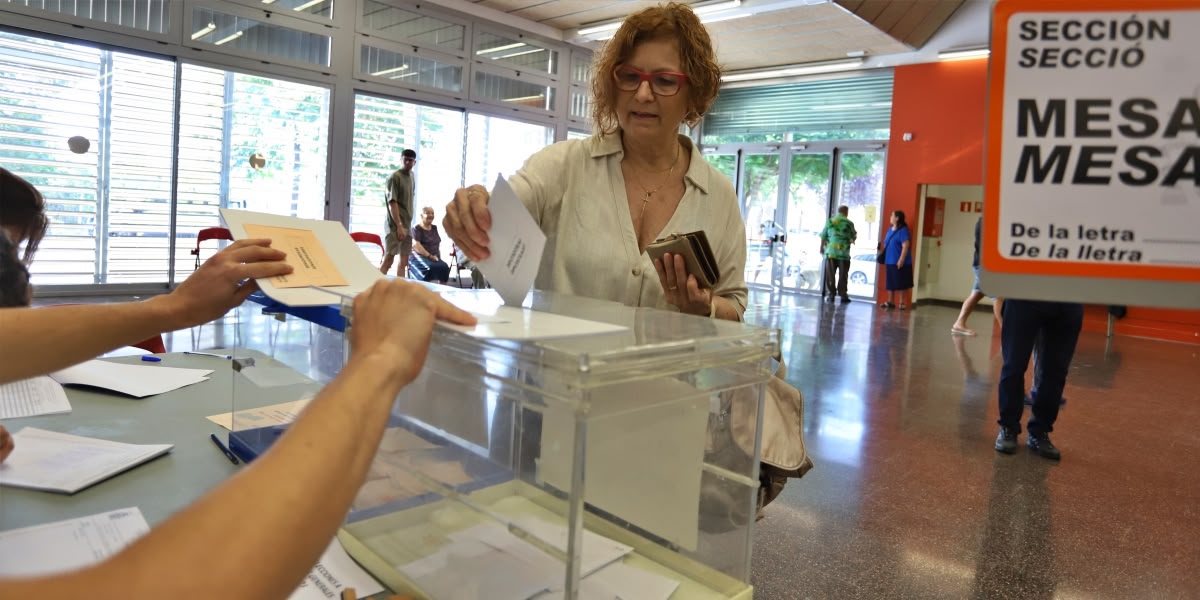 Votacions al Parc del Nord. Autora: Autora: Alba Garcia.