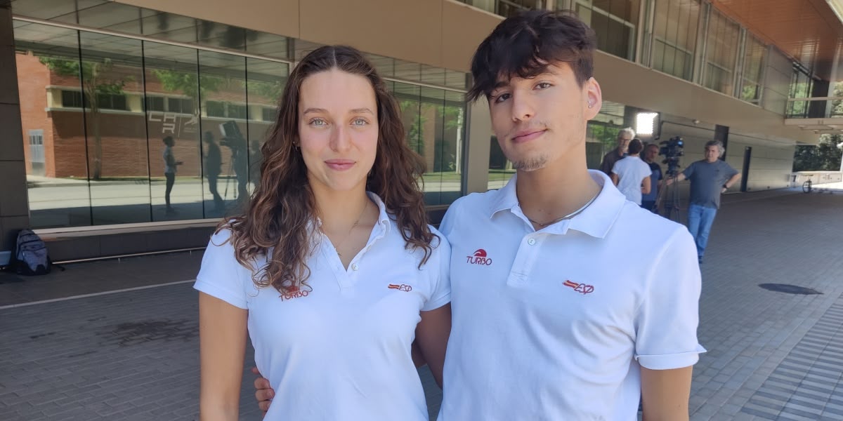 Emma Garcia i Dennis González al CAR de Sant Cugat: Autor: J.Sánchez