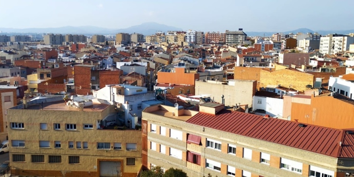 Habitatges i edificis del sud de Sabadell. Autor: J.d.A.