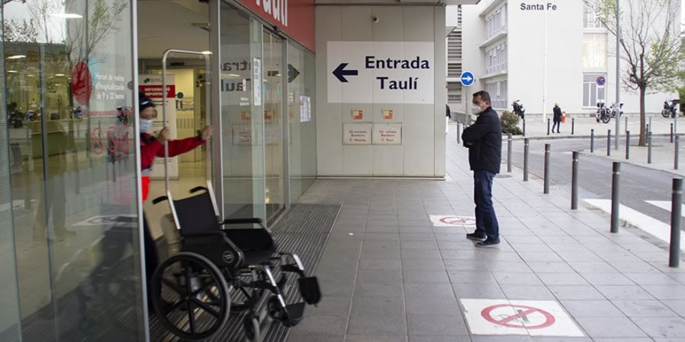 Foto portada: l'hospital Parc Taulí, fa uns mesos. Autor: Marc Centella.