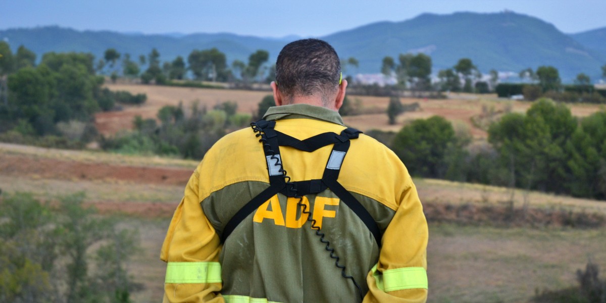Voluntari de l'ADF, en un punt d'alta visibilitat. Autor: Jordi M.