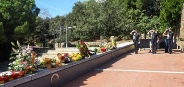 Foto portada: final de l'ofrena floral. Autora: Alba Garcia Barcia.