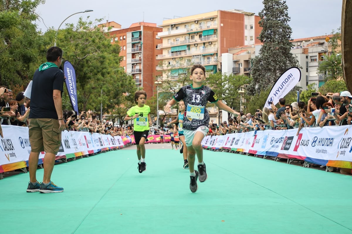 Guanyador de la cursa infantil de mitjans