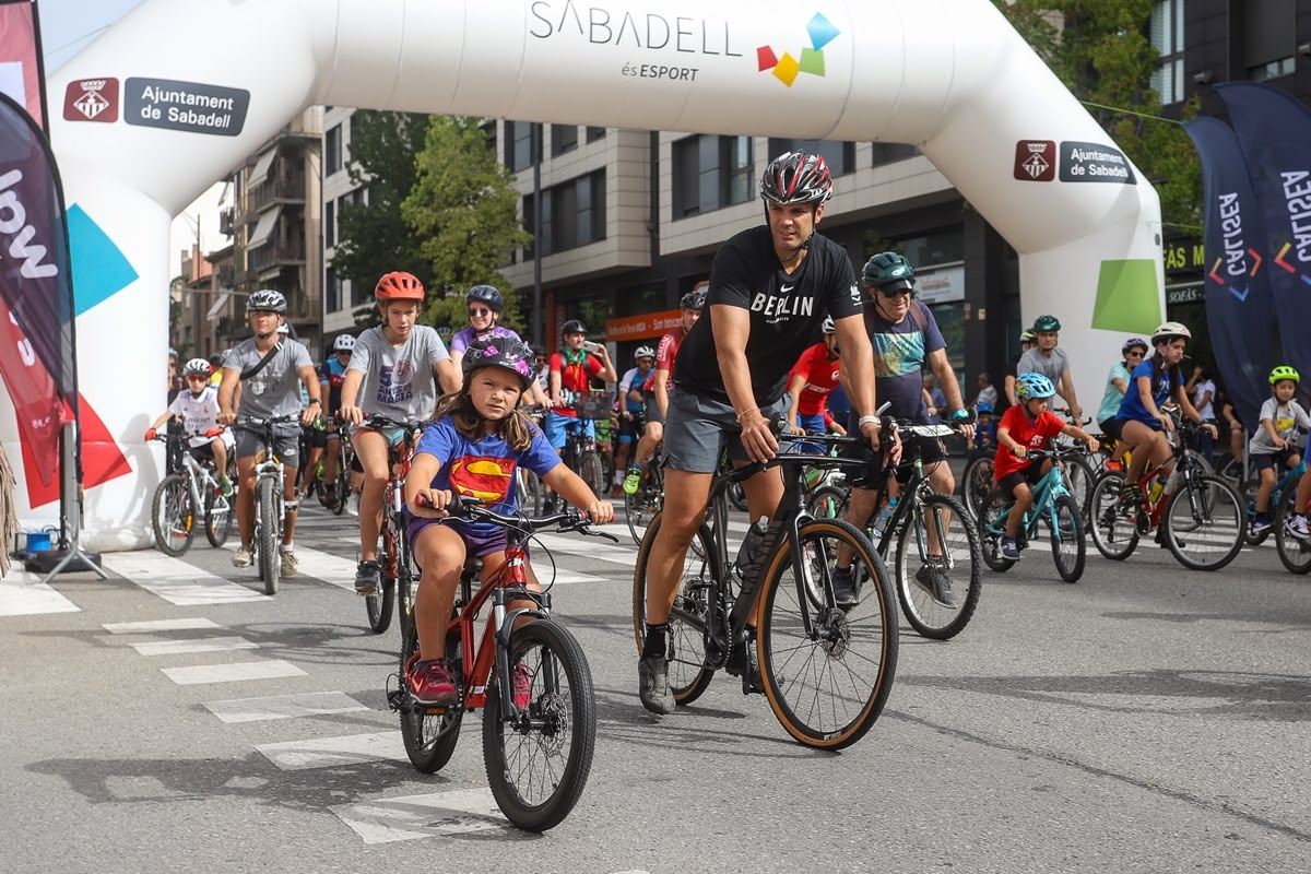 La pedalada de la Festa Major 2023. Autora: Alba Garcia