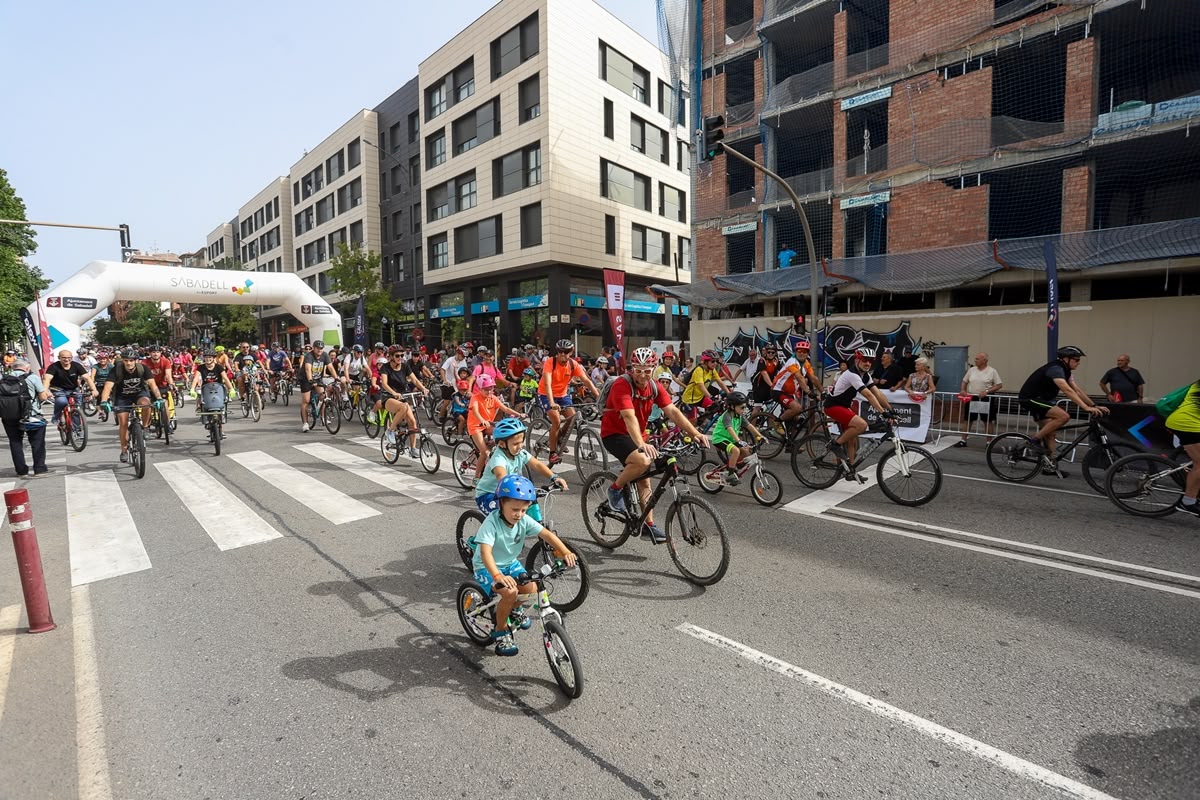 La pedalada de la Festa Major 2023. Autora: Alba Garcia