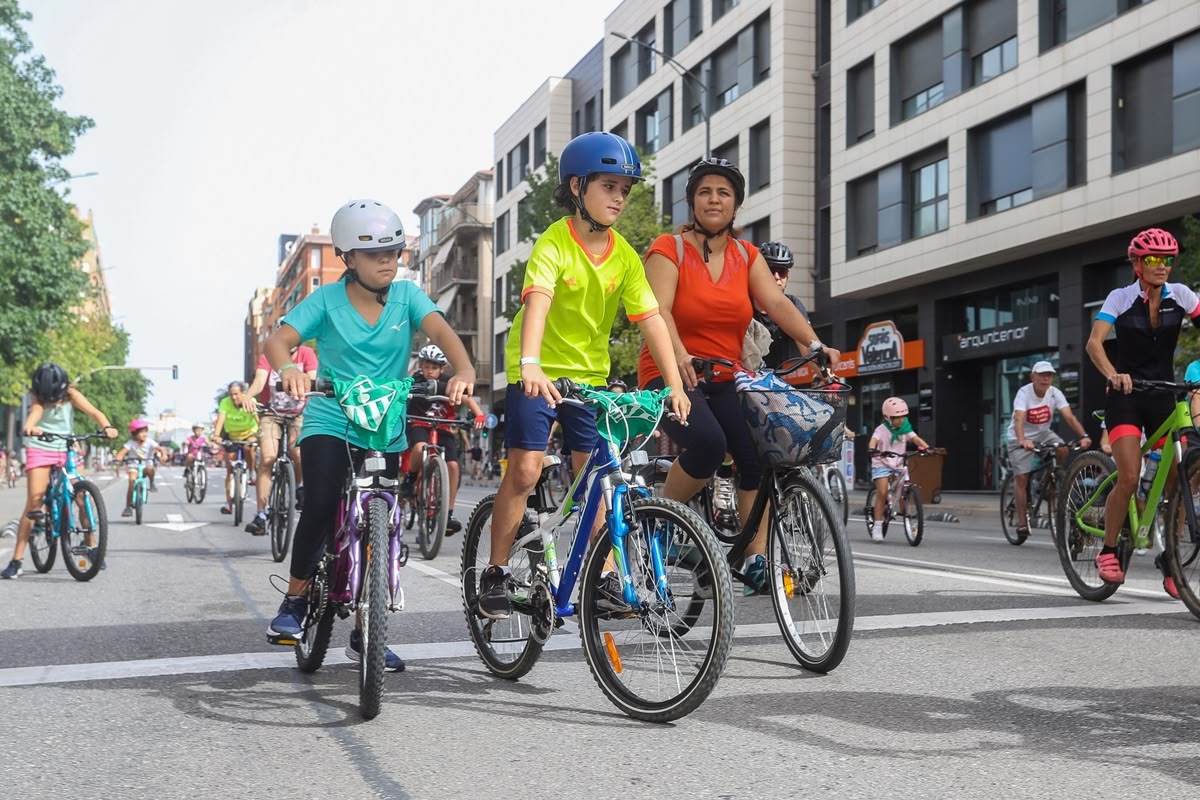 La pedalada de la Festa Major 2023. Autora: Alba Garcia