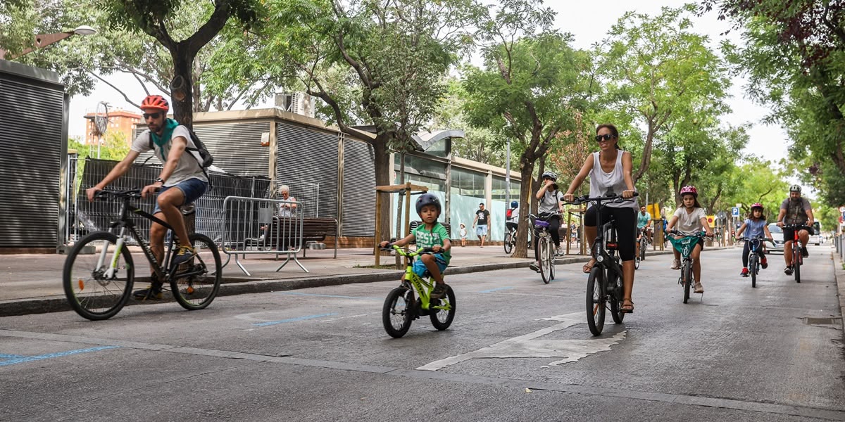 La pedalada de la Festa Major 2023. Autora: Alba Garcia