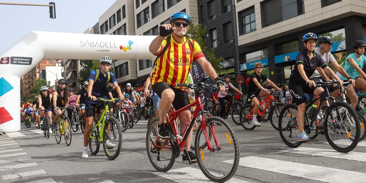 La pedalada de la Festa Major 2023. Autora: Alba Garcia