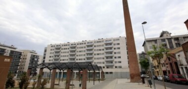 Foto portada: la plaça del Vapor Gorina.