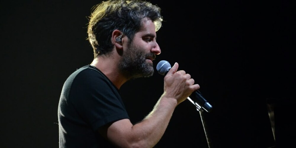 Foto portada: l'artista Joan Dausà, al Festival Observa 2022. Autor: David B.