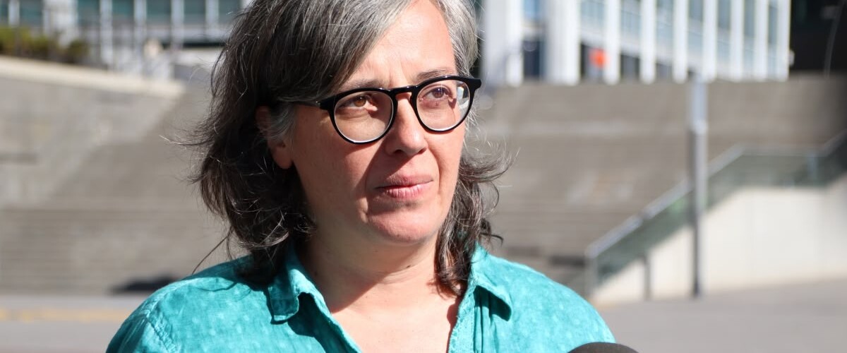 Foto portada: Mireia Boya, aquest dimarts. Autor: ACN.