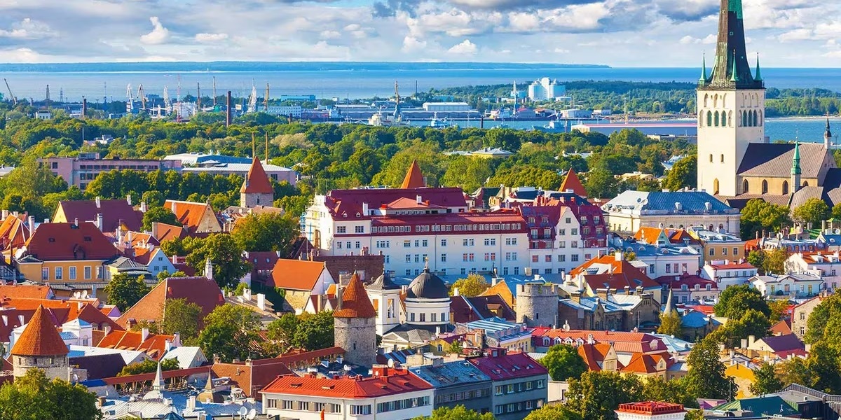 Vista general de Tallin, la capital d'Estònia. Imatge: cedida.