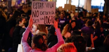 Imatges de la manifestació del 8-M del 2023. Autor: David Jiménez.