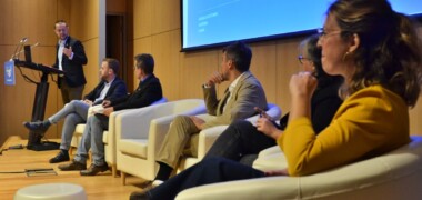 Foto portada: inauguració del Congrés de Qualitat de l'Aire, aquest dijous. Autor: J.d.A.