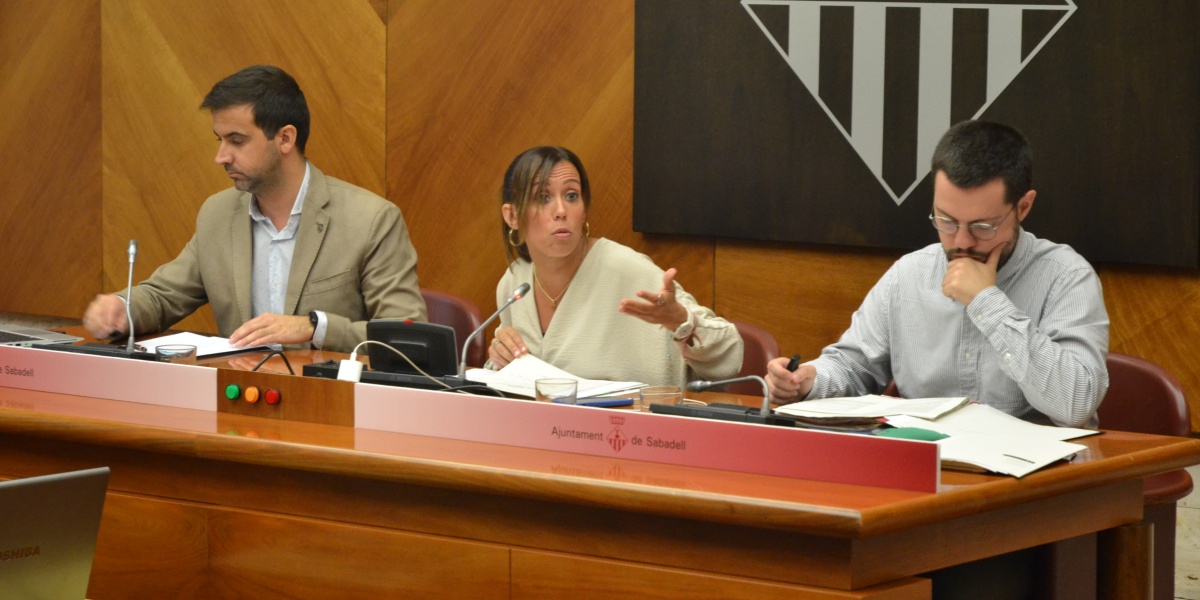 Foto portada: Pol Gibert, Marta Farrés i Eloi Cortés. Autor: J.d.A.