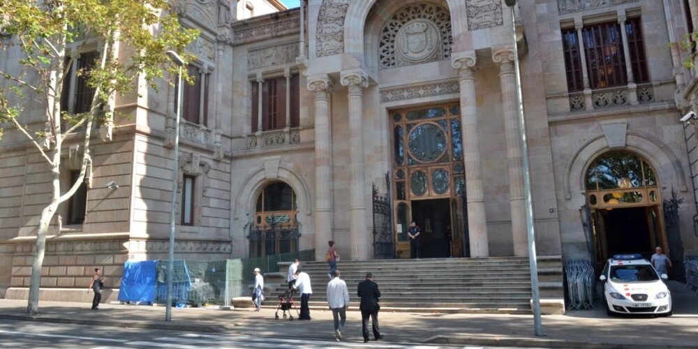 L'edifici del Palau de Justícia, del TSJC i l'Audiència de Barcelona, a l'octubre de 2023. Autor: J.d.A.