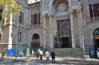 L'edifici del Palau de Justícia, del TSJC i l'Audiència de Barcelona, a l'octubre de 2023. Autor: J.d.A.