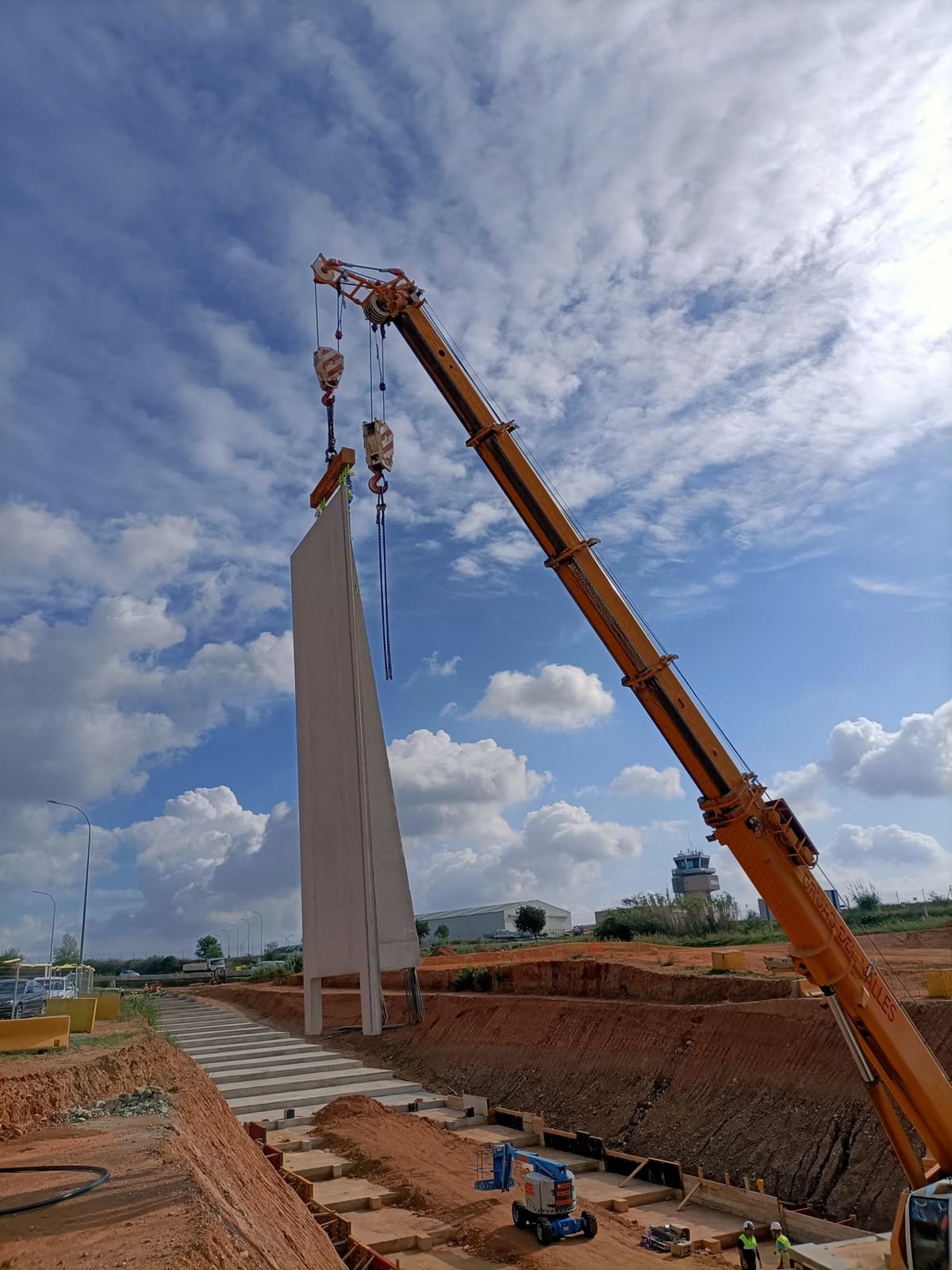 Les obres del Portal Sud, a l'octubre de 2023. Fotos: cedides.