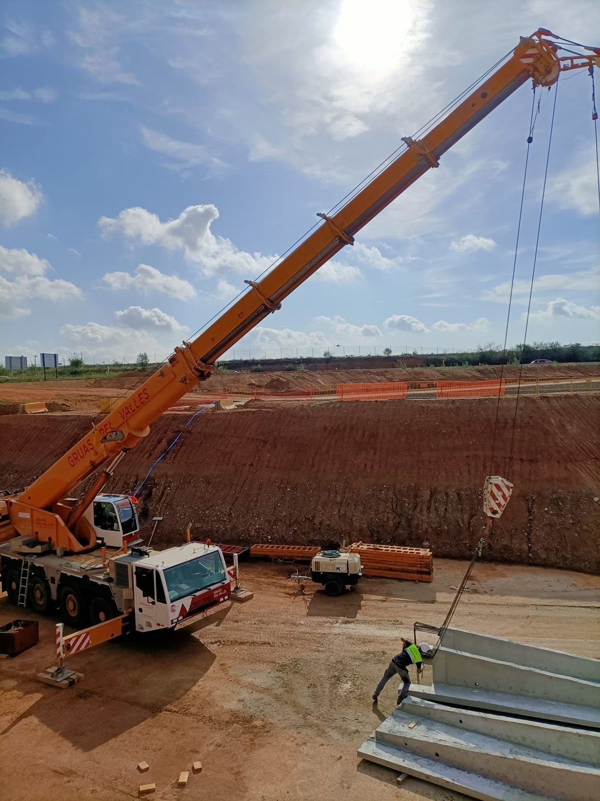 Les obres del Portal Sud, a l'octubre de 2023. Fotos: cedides.