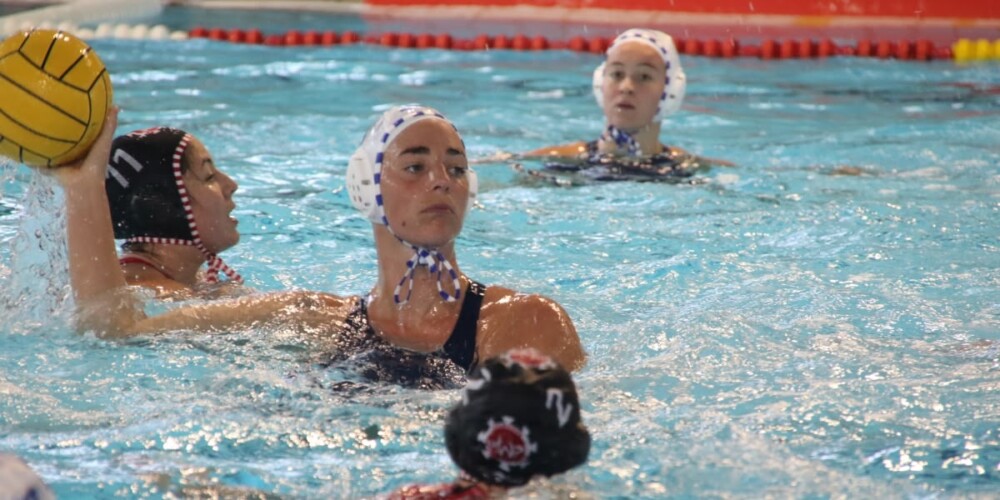 La capitana del CN Sabadell, Maica Garcia, ha fet quatre gols aquest dissabte. Autor: David Jiménez (imatge d'arxiu).