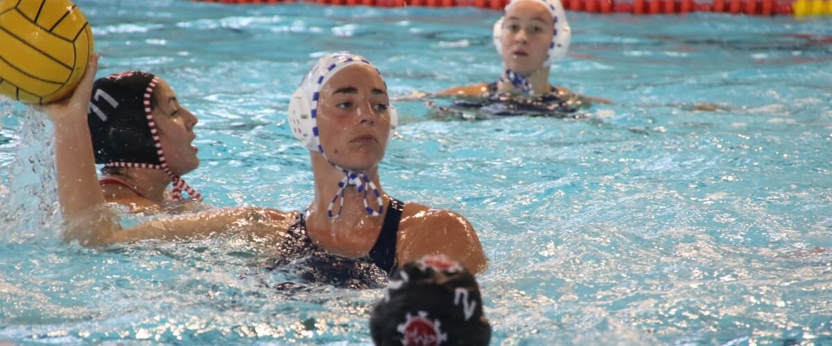 La capitana del CN Sabadell, Maica Garcia, ha fet quatre gols aquest dissabte. Autor: David Jiménez (imatge d'arxiu).