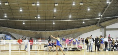 Foto portada: competició al Pavelló Municipal d'Esports de Sol i Padrís. Autor: Consell Esportiu Sabadell.