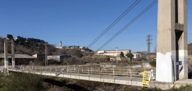 Foto portada: un dels ponts restaurats, abans de l'obra. Autor: cedida.