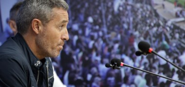 Óscar Cano nou entrenador del Sabadell. Autor. J.Sánchez