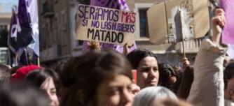 Foto portada: manifestació pel 8M a Sabadell, fa un parell d'anys. Autor: David B.
