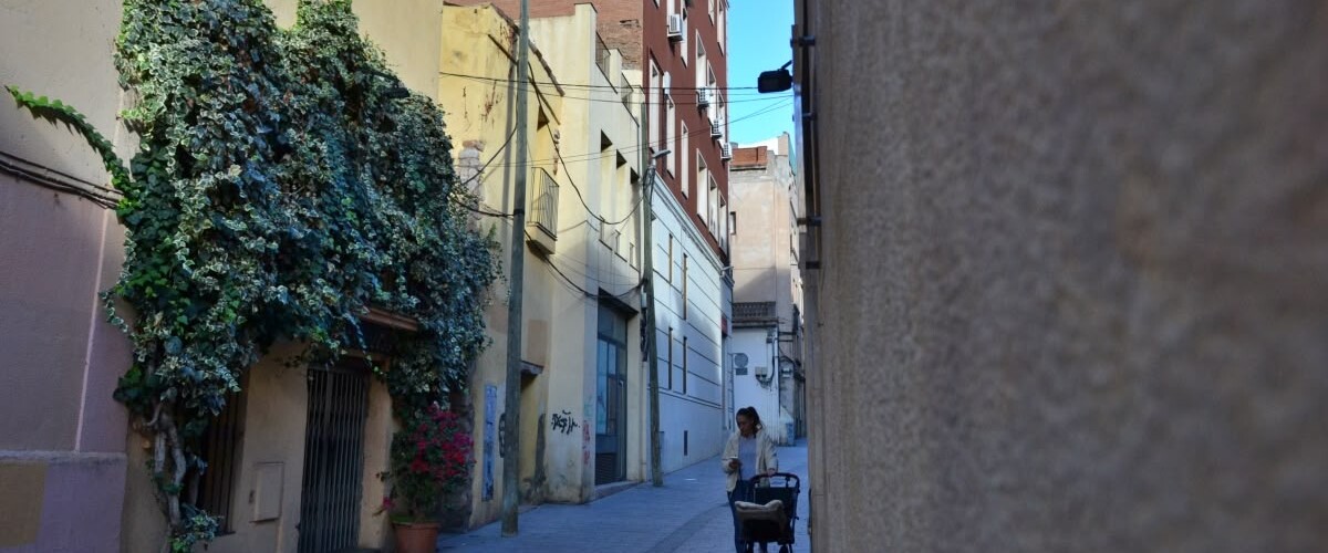 Exterior de l'antic casal dels Borriana.