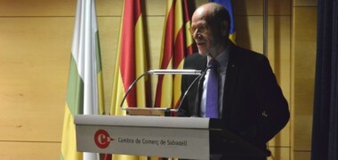 Ramon Alberich, reelegit president de la Cambra de Comerç. Autor: Jordi Muñoz