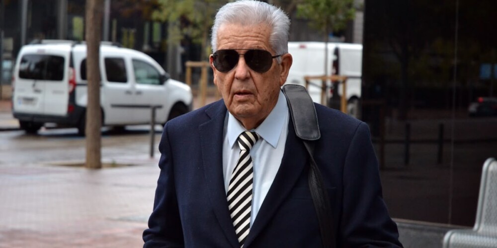 El president del Gremi de Constructors i tiet de Manuel Bustos, Melquíades Garrido, al novembre de 2023. Autor: J.d.A.
