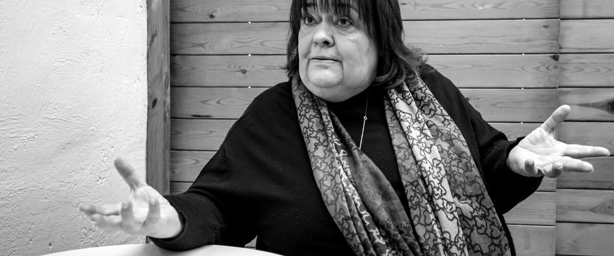 La bodeguera Montse Coca, el 21 de novembre de 2023. Autora: Alba Garcia.