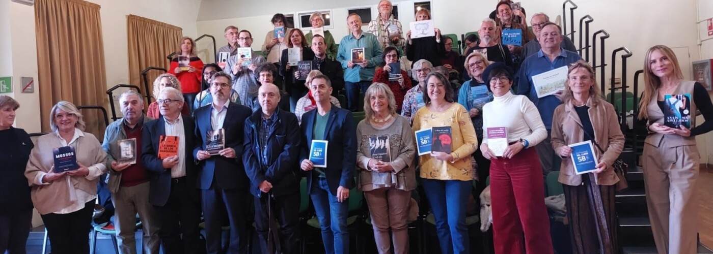 Foto portada: presentació de la segona edició de la Setmana del Llibre de SBD. Autor: A.Pardina.
