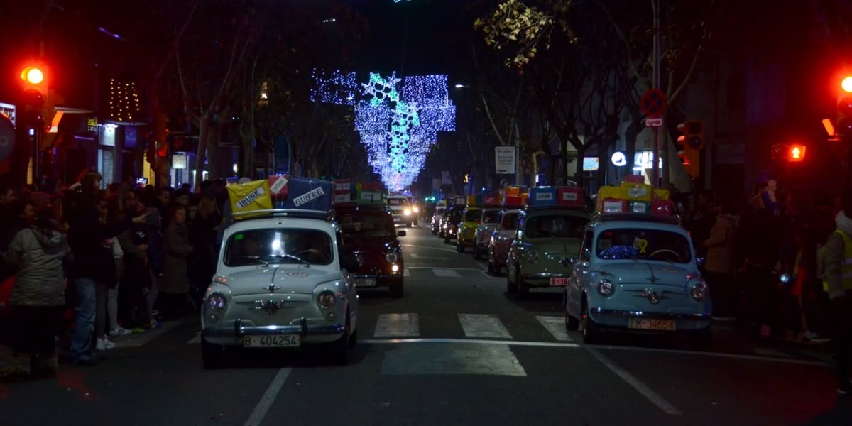 Foto portada: Seat 600 a la cavalcada de Reis de l'any 2018. Autor: David B.