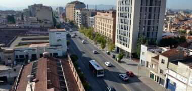 Foto portada: la Gran Via de Sabadell, fa un temps. Autor: J.d.A.