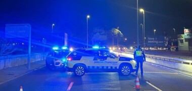 Imatge d'un dels controls d'alcoholèmia de la Policia Municipal. Autor: cedida.
